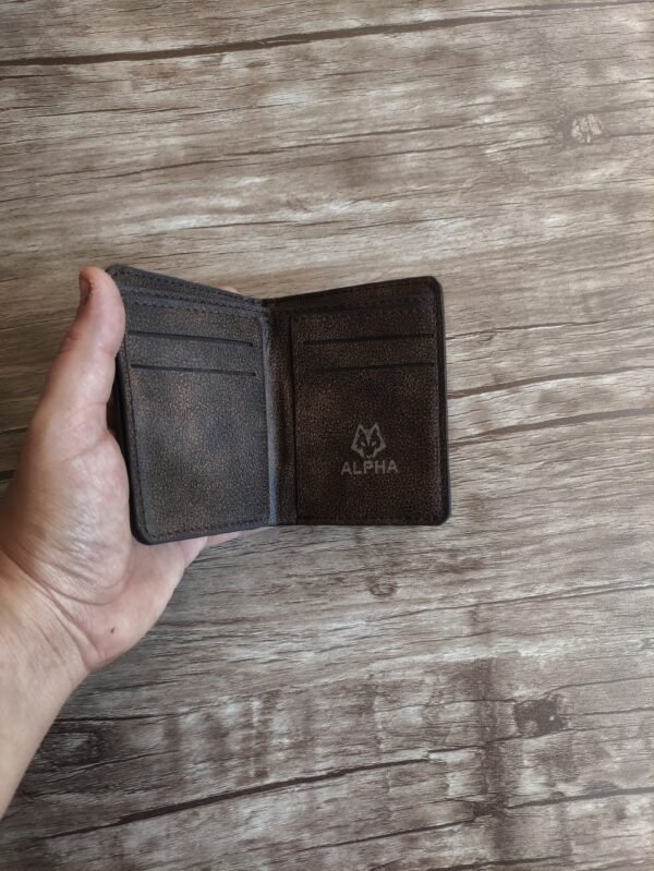 ⁦slim wallet.. بني مشحم⁩ - الصورة ⁦7⁩