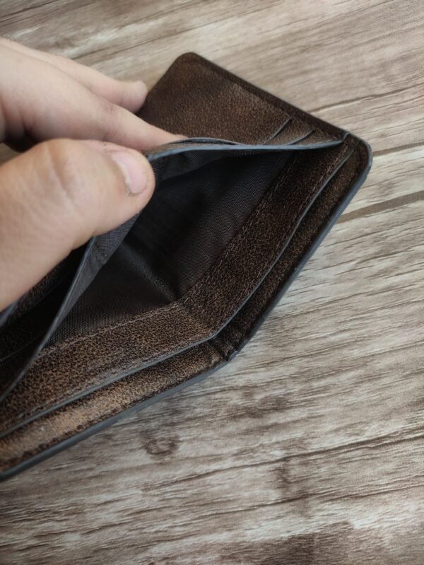 ⁦slim wallet.. بني مشحم⁩ - الصورة ⁦5⁩