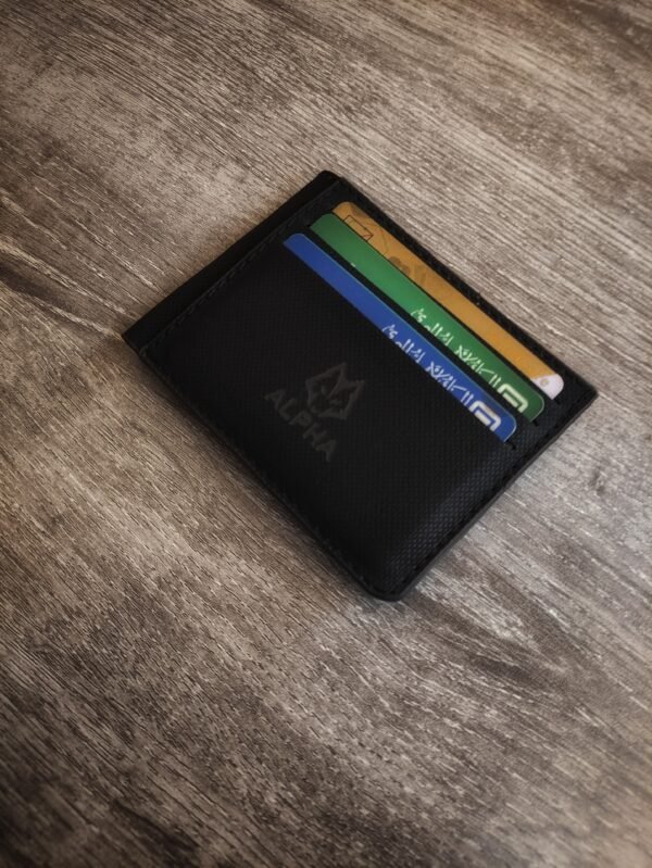 ⁦slim wallet.. اسود⁩ - الصورة ⁦4⁩