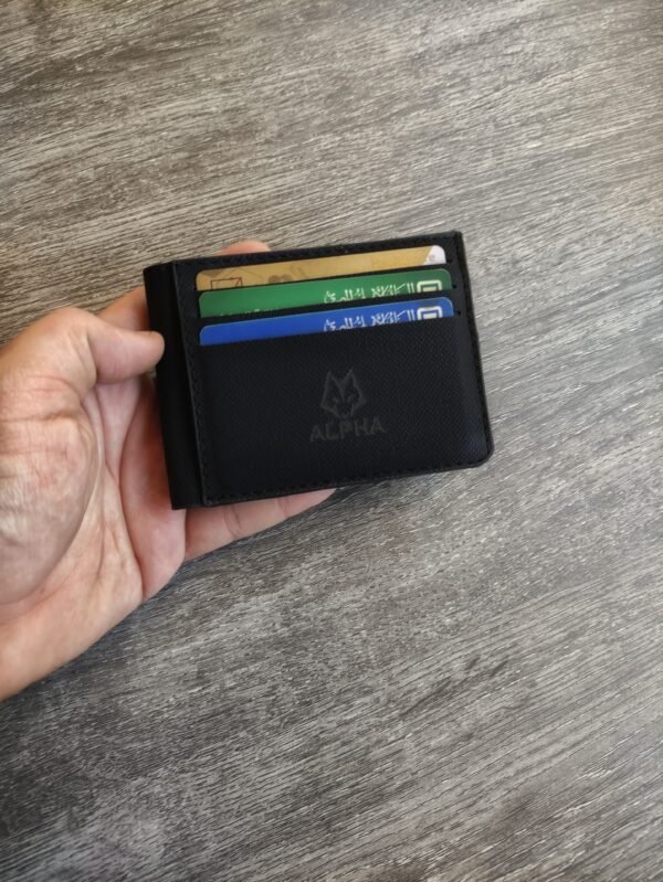 slim wallet.. اسود