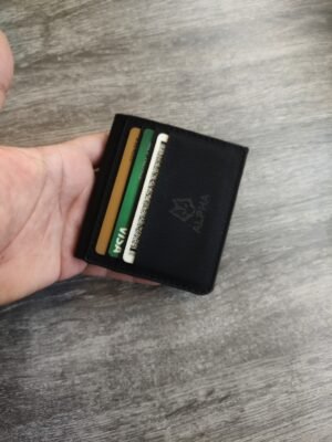 slim wallet.. اسود