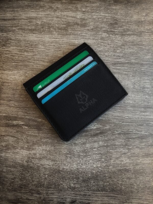 ⁦slim wallet.. اسود⁩ - الصورة ⁦4⁩